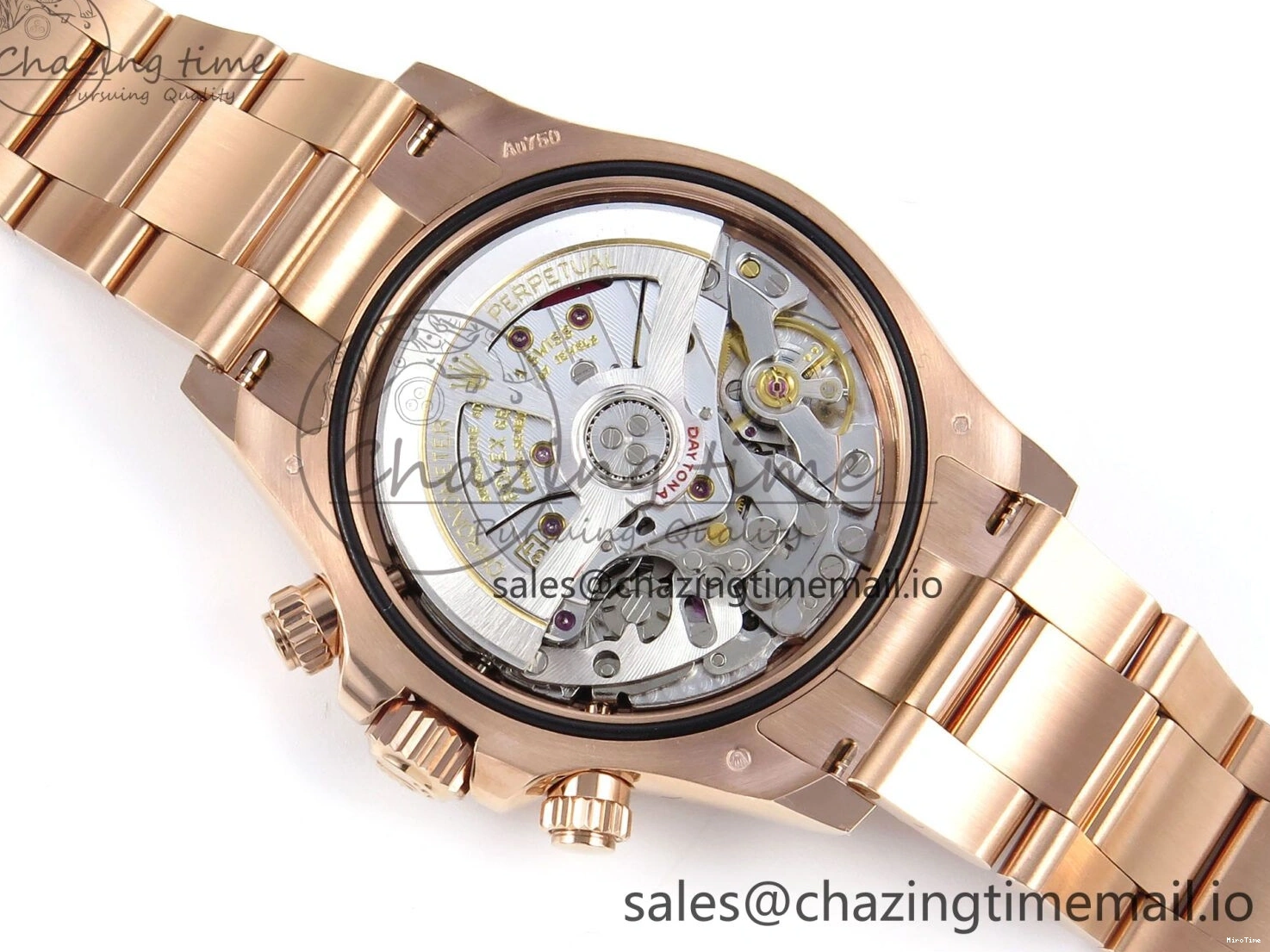 MiroTime 0507 Daytona 126505 APSF 1:1 Best Edition RG Black Dial on RG Braclet SH Sporty 730